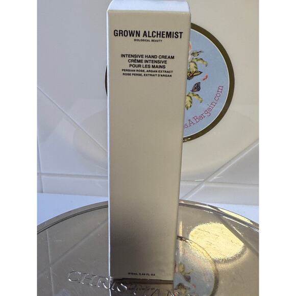 Grown Alchemist Intensive Hand Cream, Persian Rose & Argan Extract. 12 mL - NEW - Picture 3 of 6